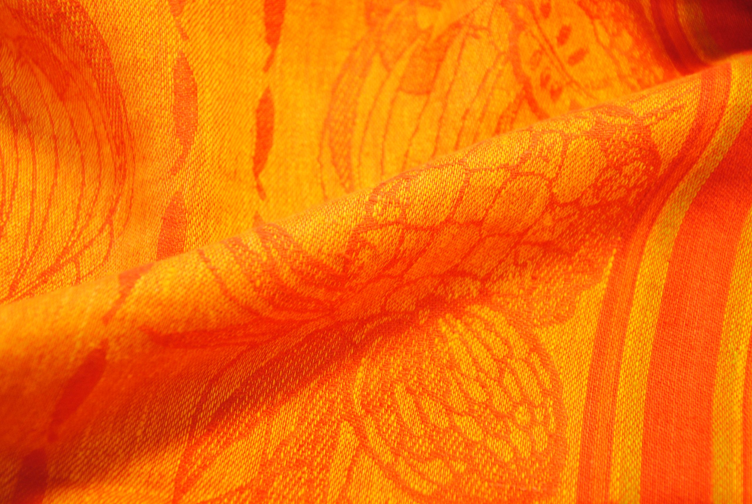 arancio 3 scaled Mandarino   lino jacquard